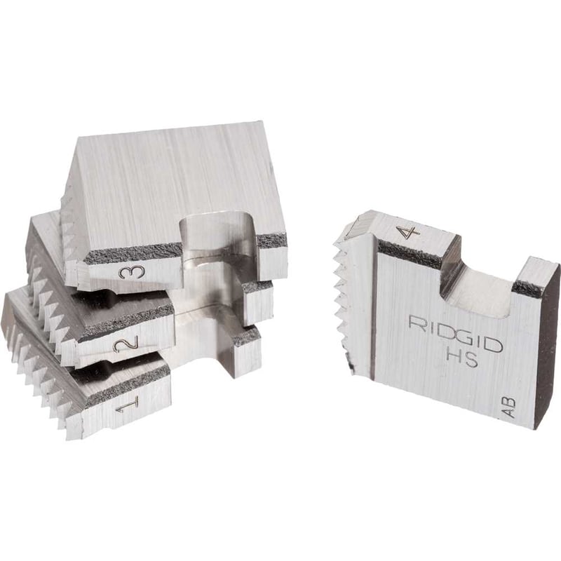 Jogo de cossinetes aço rápido, 1/2" NPT, para tarraxas 00-R