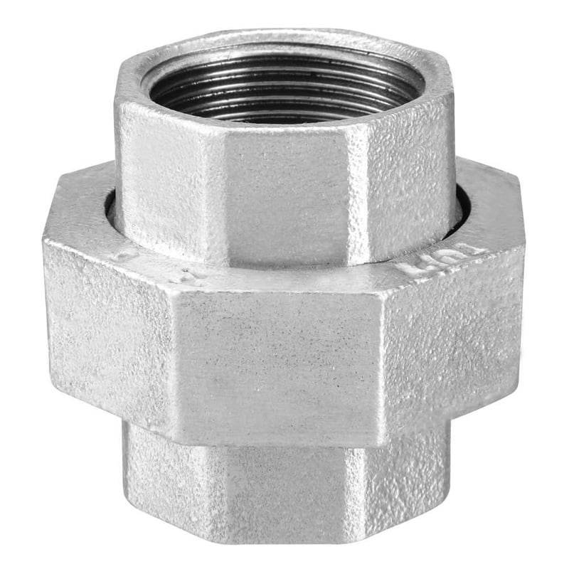 União de ferro galvanizado com assento de bronze, 1" BSP, 126100733