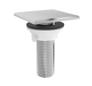 Plug tampão furo quadrado para bidês e lavatórios, 91503