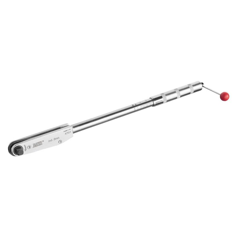 Torquímetro de estalo, encaixe de 3/8", 5 N.m - 34 N.m, 100200