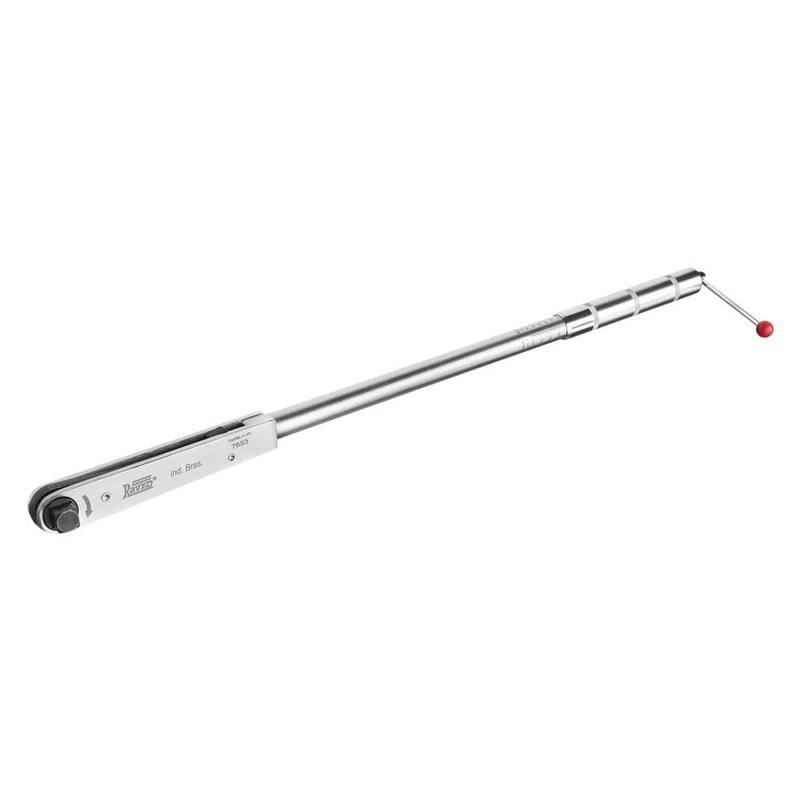 Torquímetro de estalo, encaixe de 3/4", 70 N.m - 330 N.m, 100550