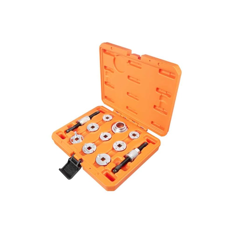 Conjunto de ferramentas para retornar êmbolos de pinças de freio traseira